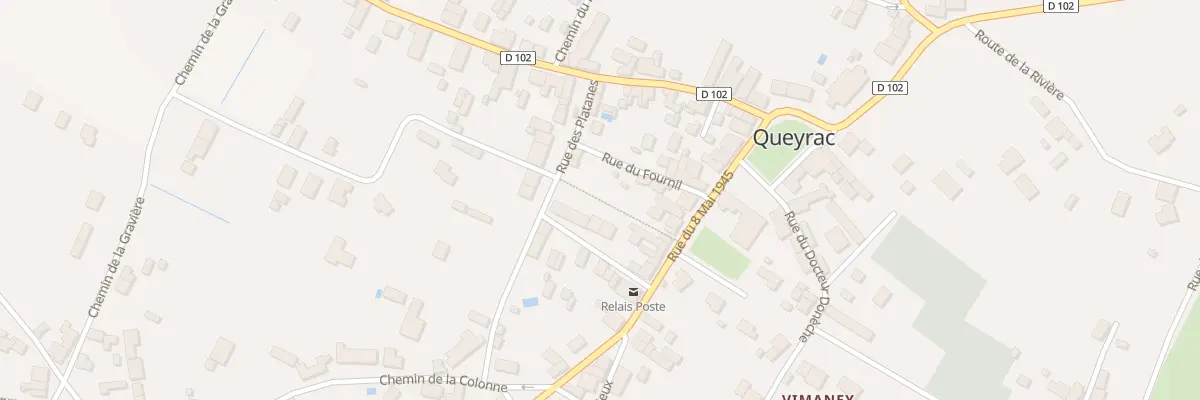 Plan du 8 Rue des Platanes à Queyrac