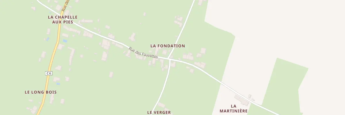 Plan du 5277 La Chapelle aux Pies à Bouillé-Ménard