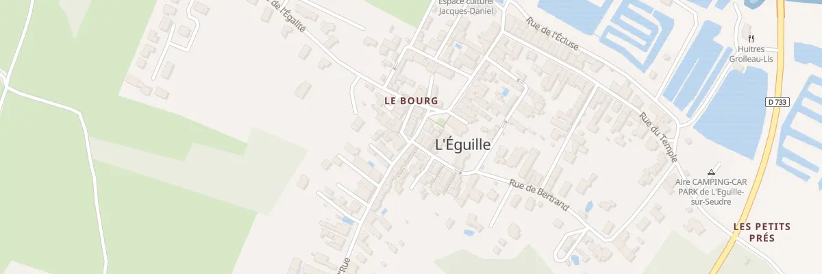 Plan du 2 Che des Pêcheurs à L’Éguille