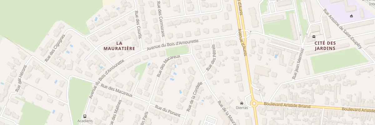 Plan du 12 Rue de la Mauratiere à Rochefort