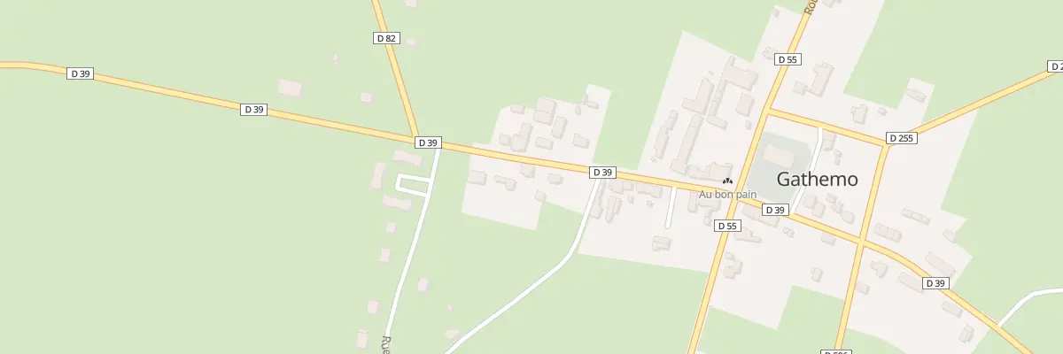 Plan du 5010 Le Bourg à Gathemo