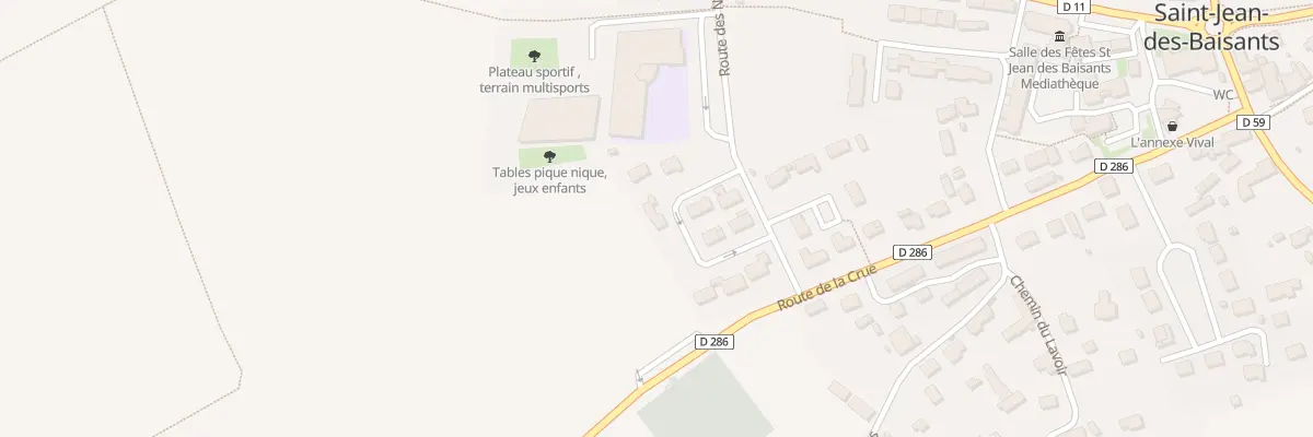 Plan du 8 Rue des Pommiers à Saint-Jean-d’Elle