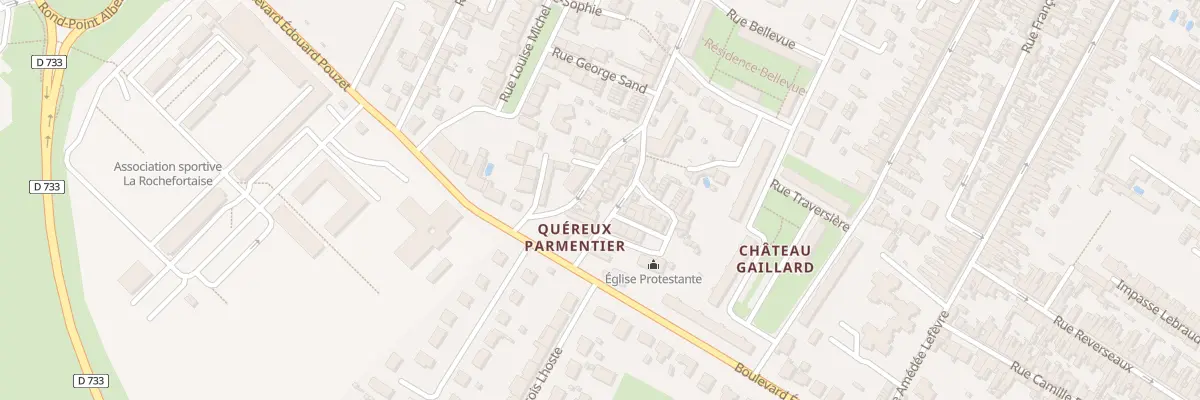 Plan du 33 Rue Parmentier à Rochefort