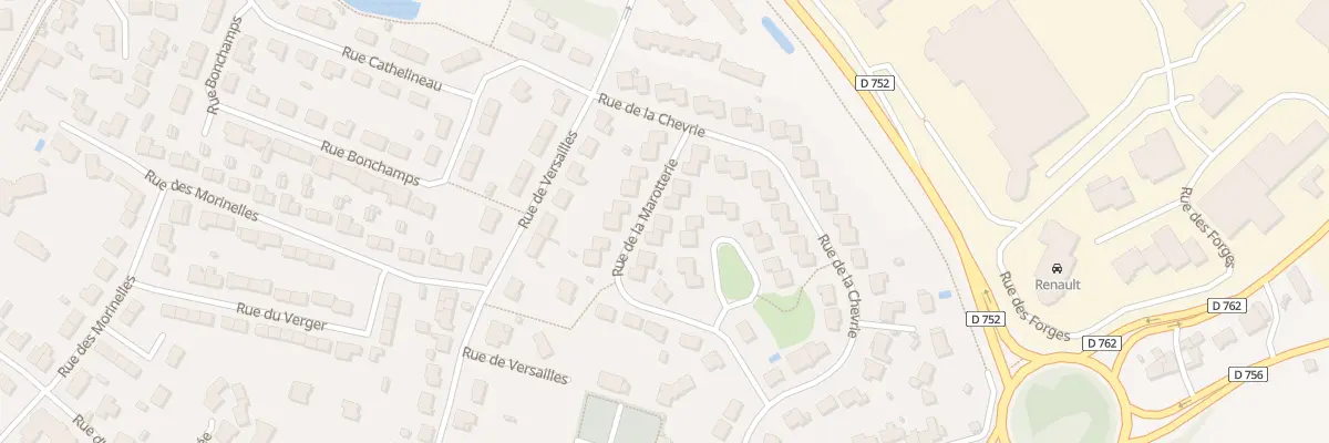 Plan du 9 Rue de la Marotterie à Beaupréau-en-Mauges