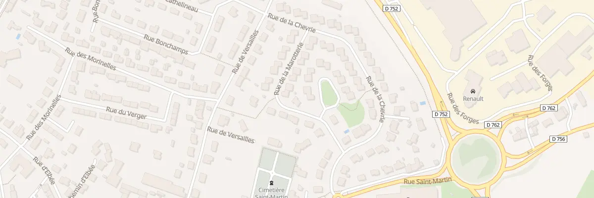 Plan du 17 Rue de la Marotterie à Beaupréau-en-Mauges