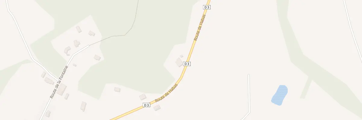 Plan du 823 Rte de Habas à Labatut