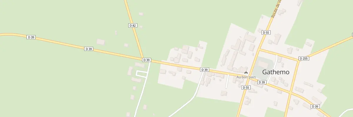 Plan du 5008 Le Bourg à Gathemo
