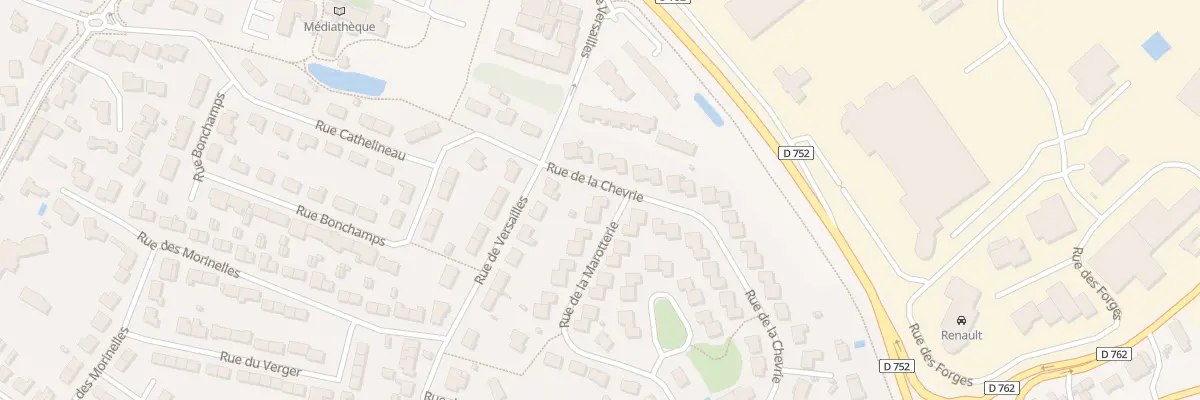 Plan du 2 Rue de la Marotterie à Beaupréau-en-Mauges