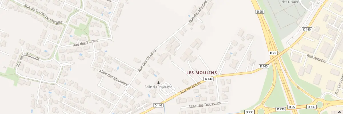 Plan du 30B Rue des Moulins à Saint-Georges-de-Didonne