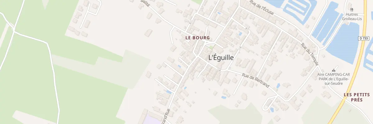 Plan du 1 Imp des Saints Martins à L’Éguille