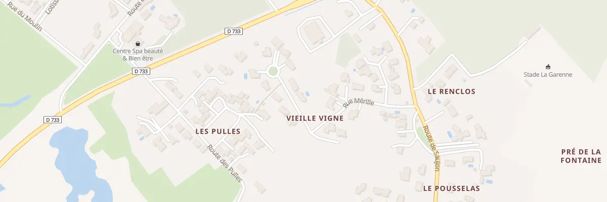 Plan du 2 Rue Petit Verdot à L’Éguille
