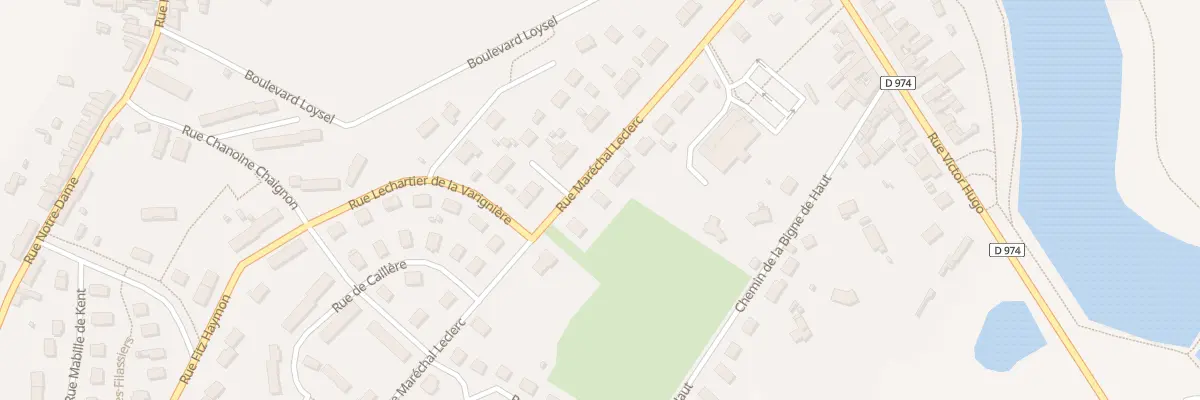 Plan du 13 Rue Marechal Leclerc Torigny à Torigny-les-Villes