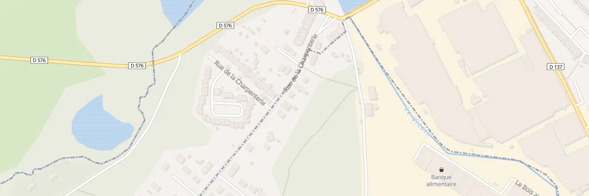 Plan du 19 Rue de la Charpenterie à La Brûlatte