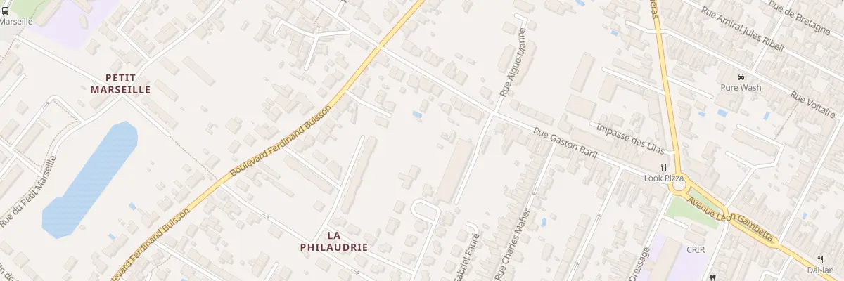 Plan du 50 Rue Baril à Rochefort