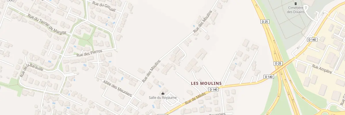 Plan du 32B Rue des Moulins à Saint-Georges-de-Didonne