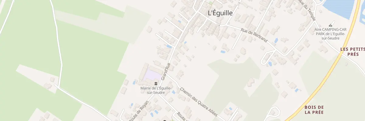 Plan du 14 Gr Grand Rue à L’Éguille