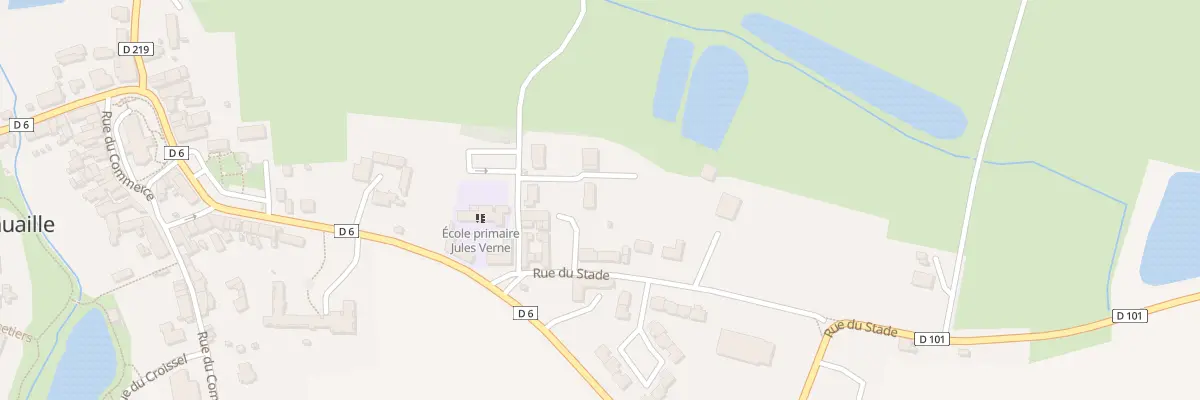 Plan du 8 Rue du Petit Mondouet à Val d’Erdre-Auxence