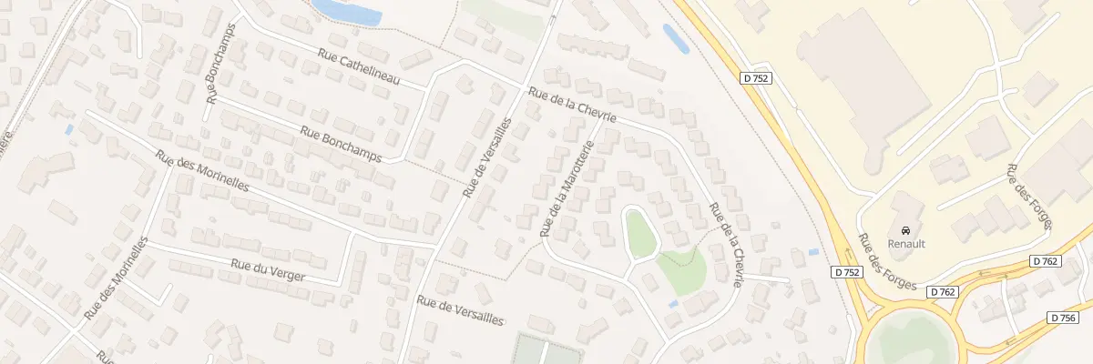 Plan du 8 Rue de la Marotterie à Beaupréau-en-Mauges