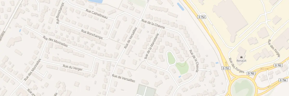 Plan du 12 Rue de la Marotterie à Beaupréau-en-Mauges