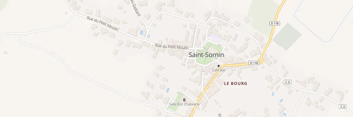 Plan du 3 Rue du Petit Moulin à Saint-Sornin