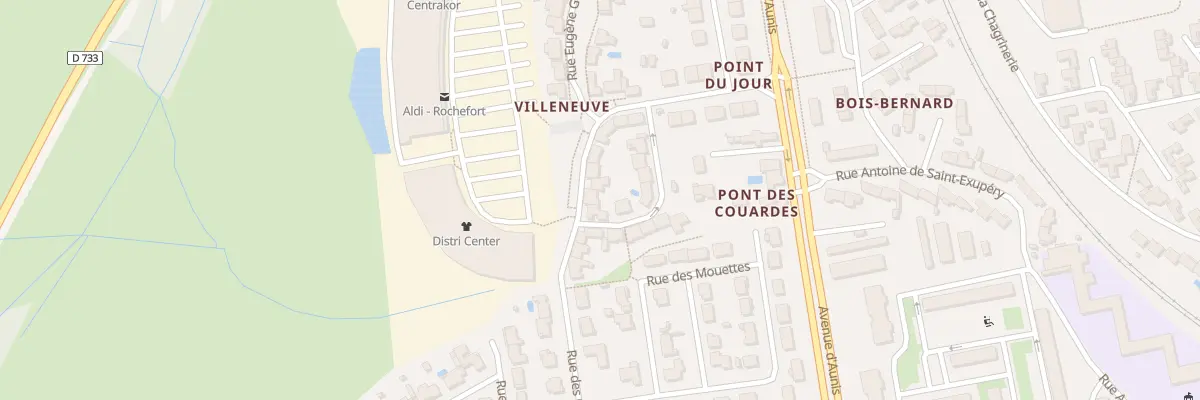 Plan du 17 Rue des Cormorans à Rochefort