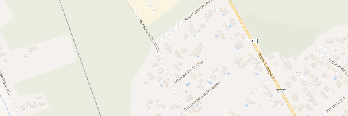 Plan du 434 Rue Moura de Sounin à Téthieu