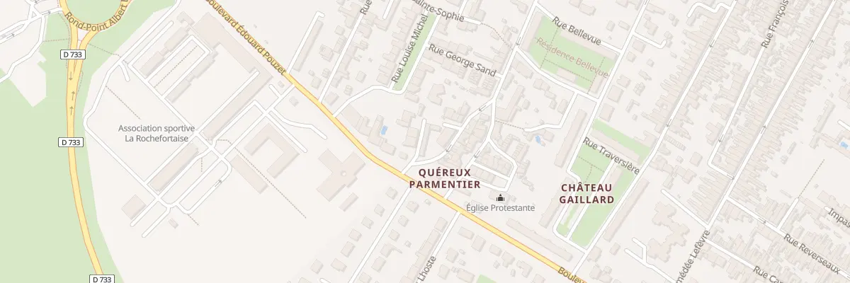 Plan du 66 Rue Parmentier à Rochefort