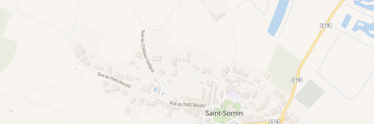 Plan du 24 Rue des Marais à Saint-Sornin