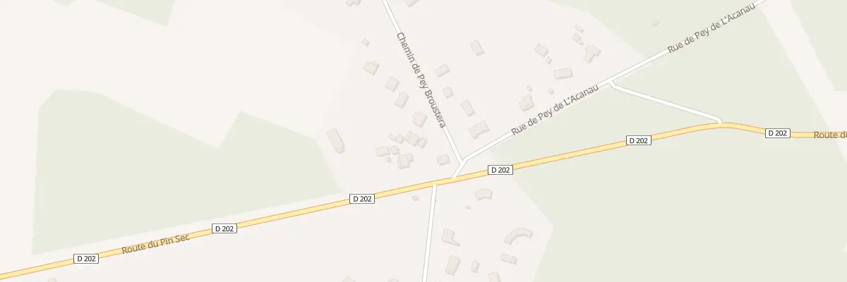 Plan du 4 Che de Pey-broustera à Gaillan-en-Médoc