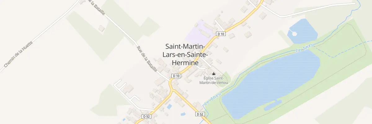 Plan du 8 Rue des grands bois à Saint-Martin-Lars-en-Sainte-Hermine
