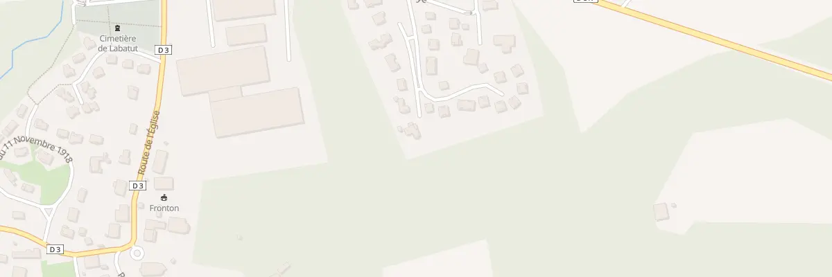 Plan du 126 Imp Lembeye à Labatut