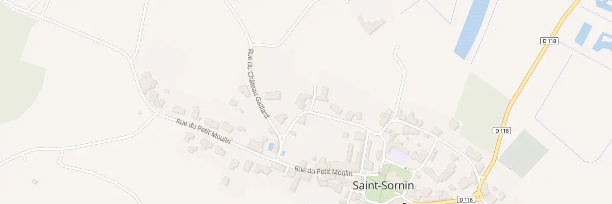Plan du 28 Rue des Marais à Saint-Sornin