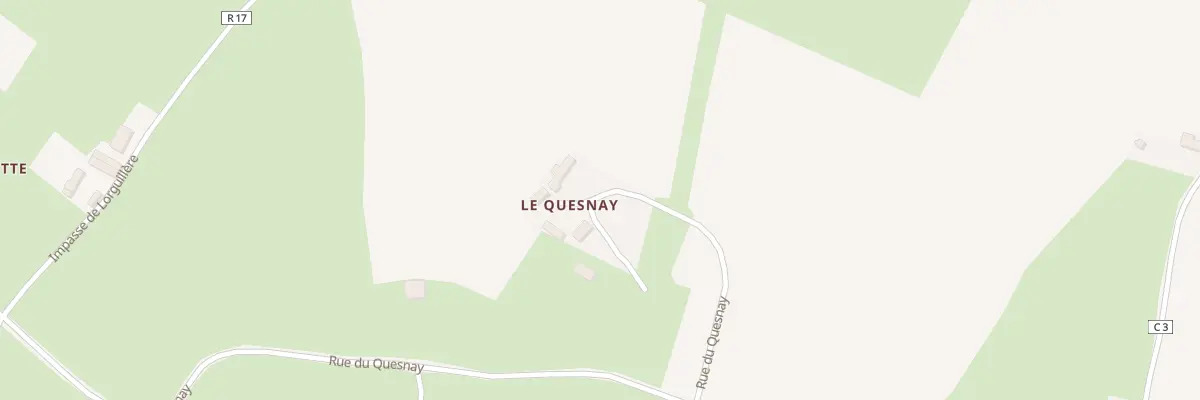 Plan du 5169 Le Quesney à Sainte-Marguerite-d’Elle