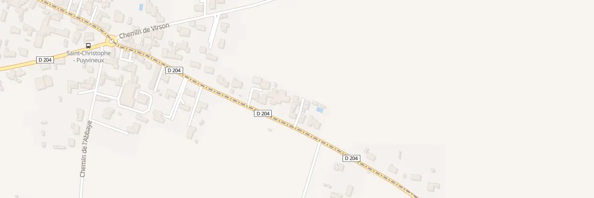 Plan du 31E Che d’Aigrefeuille à Saint-Christophe