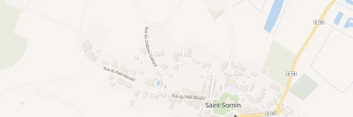 Plan du 28B Rue des Marais à Saint-Sornin