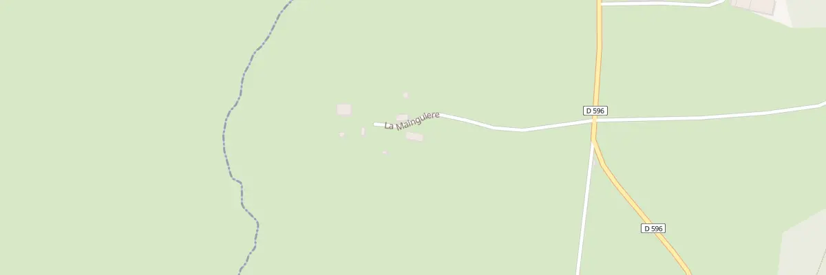 Plan du 1 La Mainguiere à Beauficel