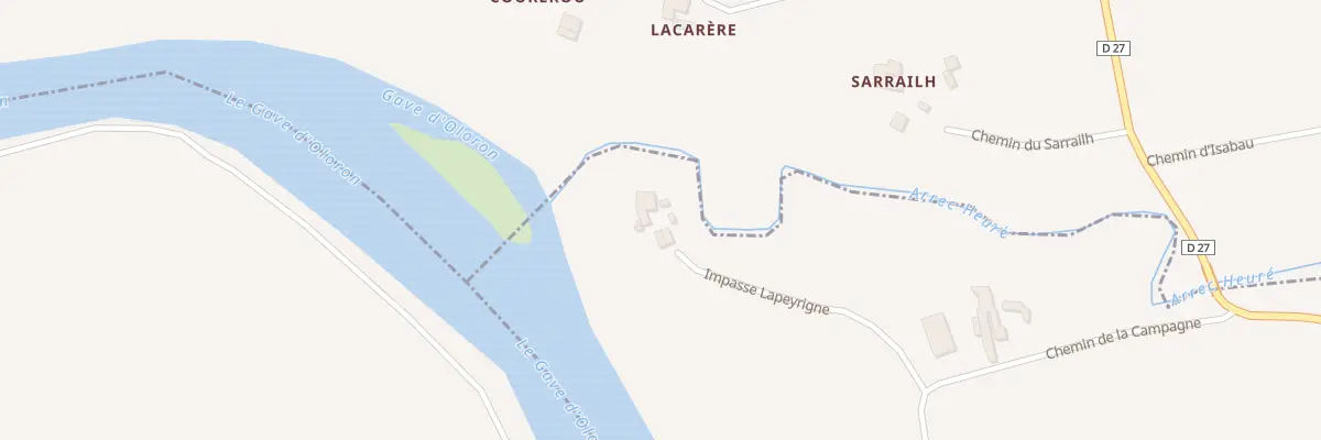 Plan du 5002 La Campagne à Athos-Aspis