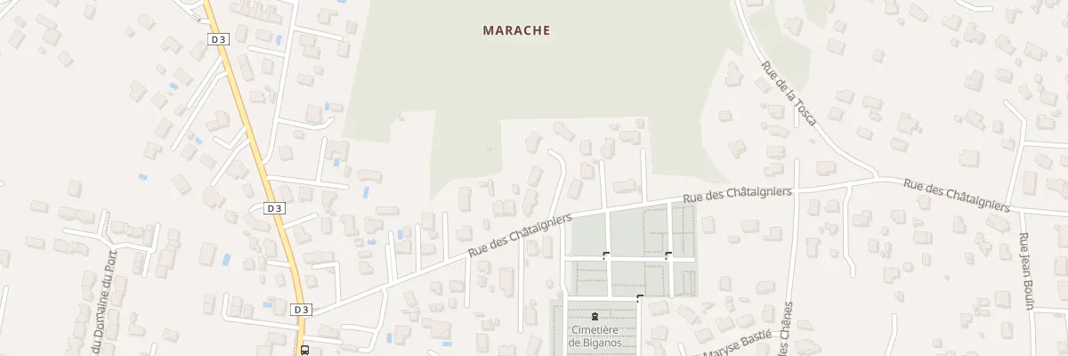 Plan du 2 Rue des Violettes à Biganos