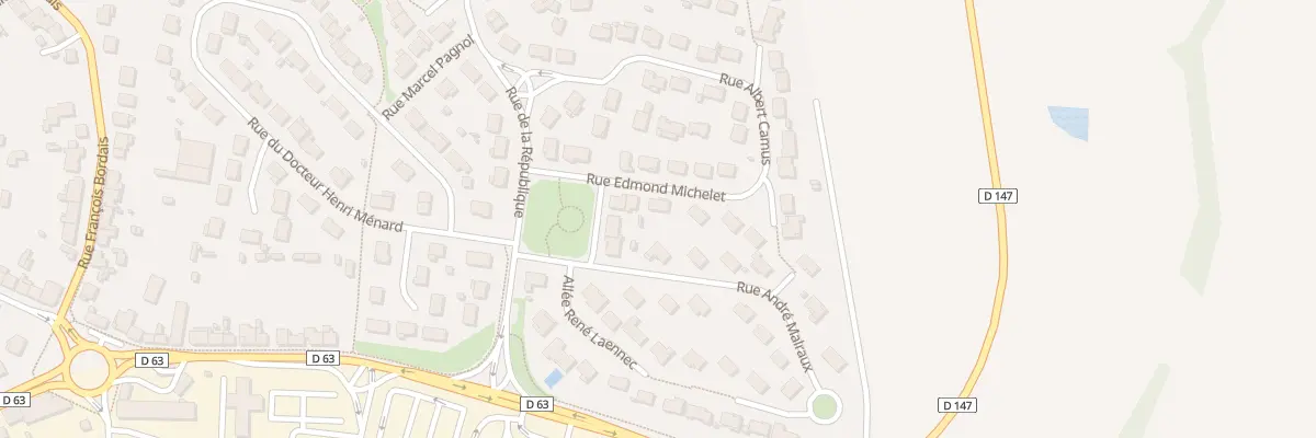 Plan du 8 Rue Edmond Michelet à Sèvremoine