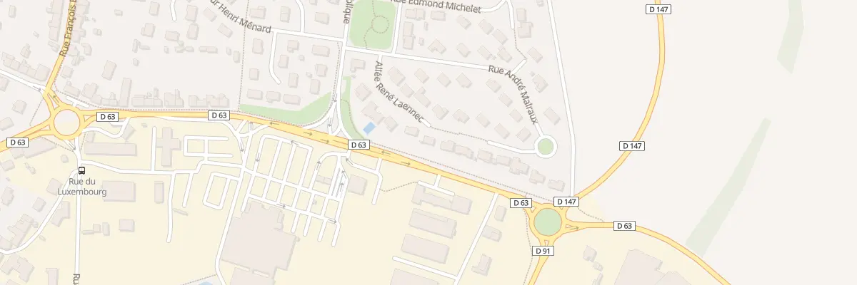 Plan du 10 All René Laennec à Sèvremoine