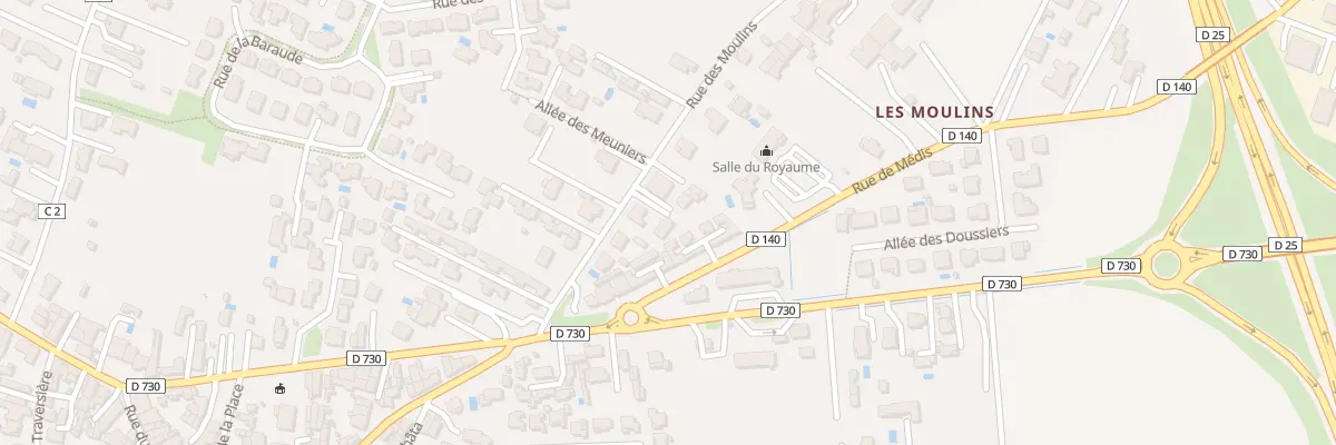 Plan du 10 Rue des Moulins à Saint-Georges-de-Didonne