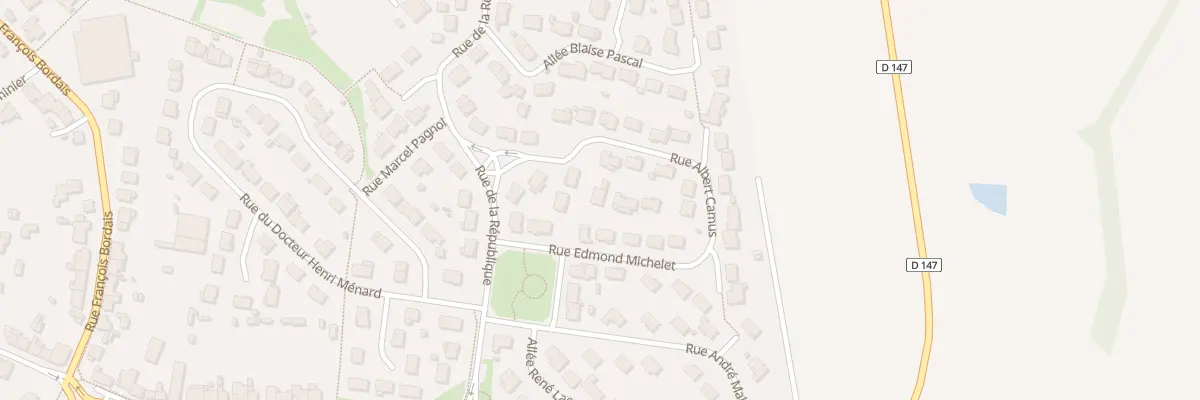 Plan du 8 Rue Albert Camus (Macaire) à Sèvremoine