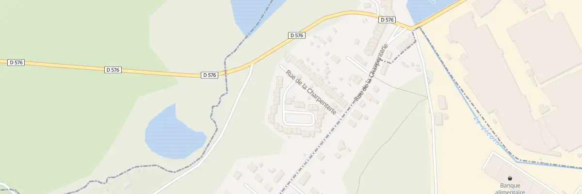 Plan du 30 Rue de la Haute Charpenterie à Port-Brillet