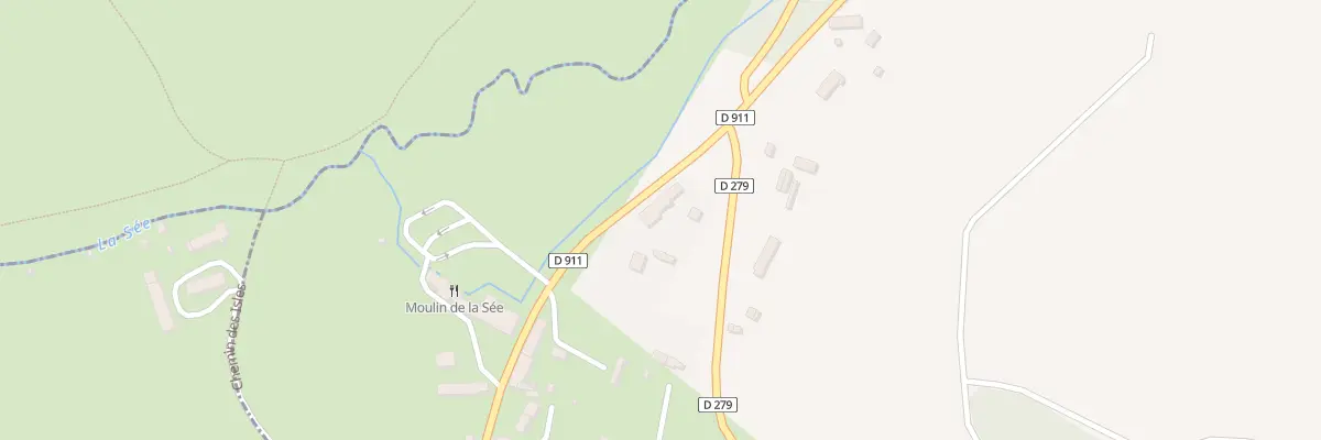 Plan du 1 La Terterie de Bas à Brouains