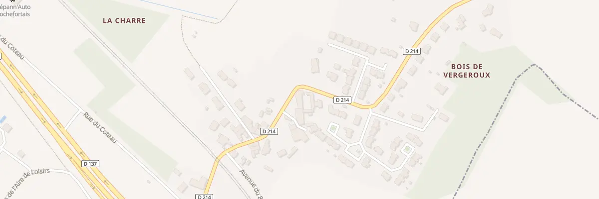 Plan du 5103 Rue du Coteau à Vergeroux