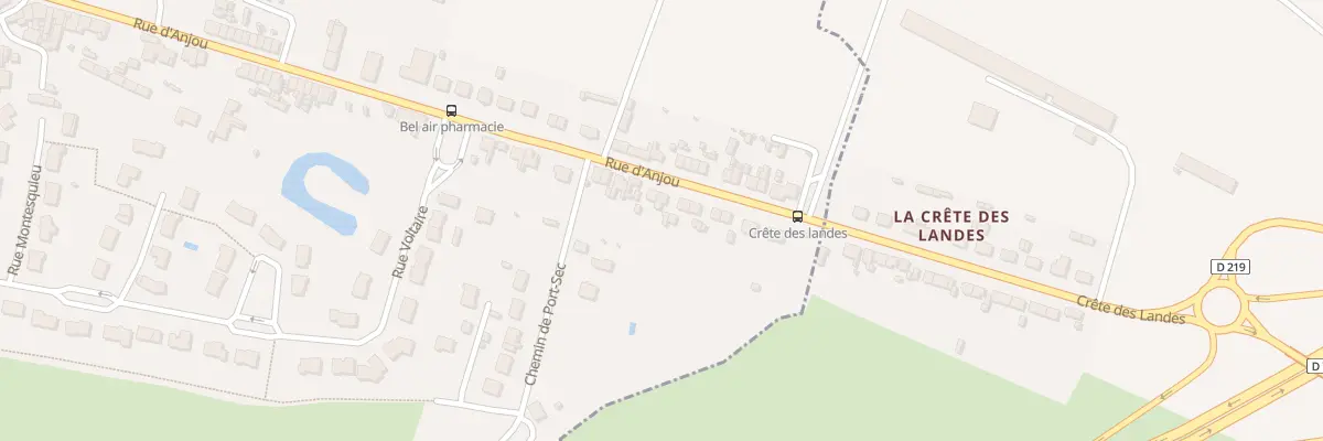 Plan du 69 Rue d’Anjou (Combree) à Ombrée d’Anjou