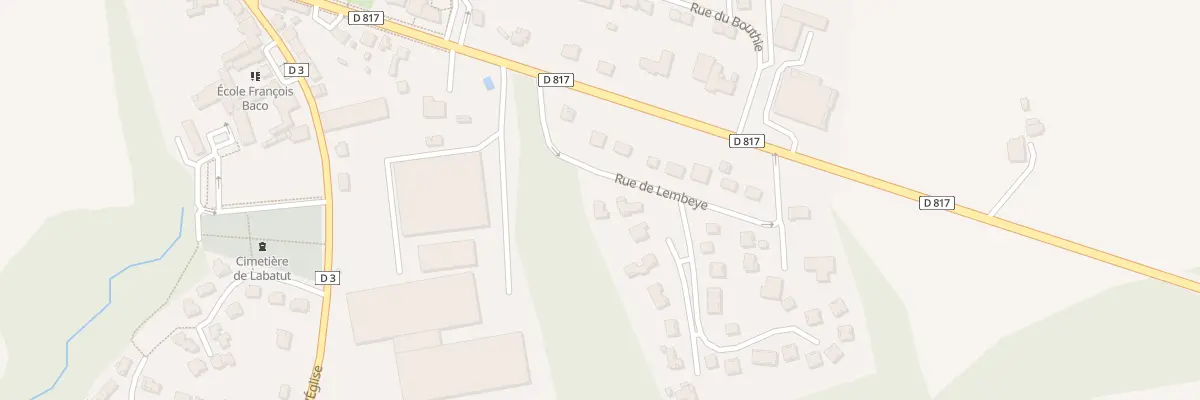Plan du 108 Rue de Lembeye à Labatut