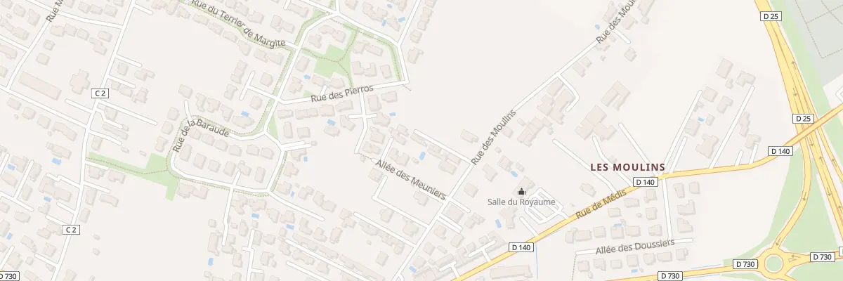 Plan du 25B Rue des Moulins à Saint-Georges-de-Didonne