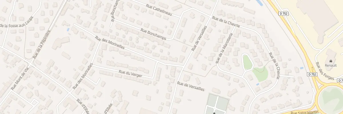 Plan du 55 Rue des Morinelles à Beaupréau-en-Mauges