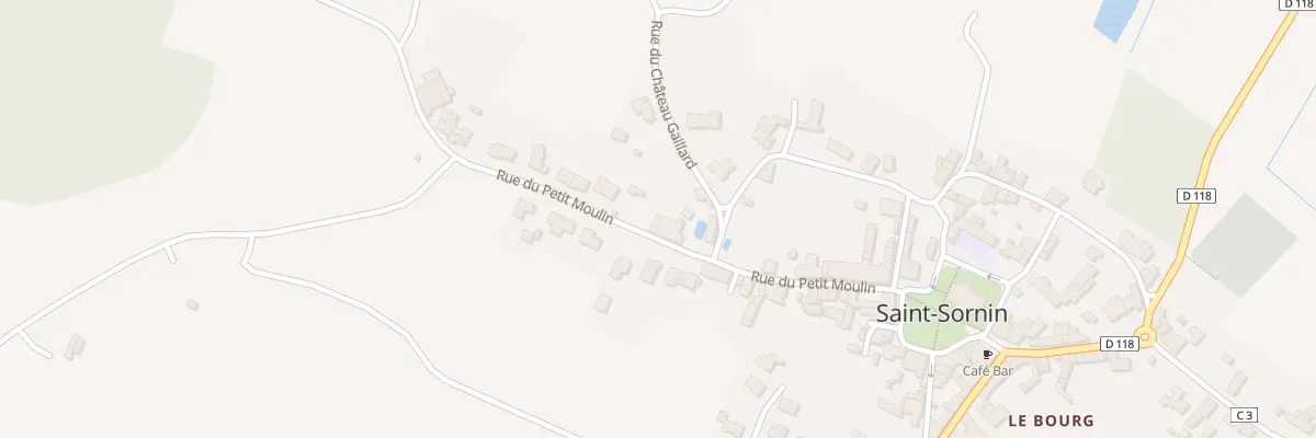 Plan du 10 Rue du Petit Moulin à Saint-Sornin